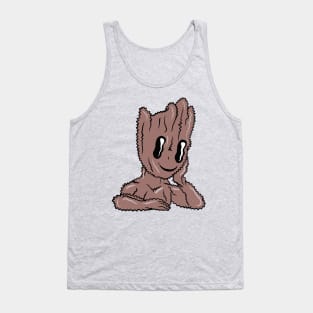 Squiggly groot Tank Top